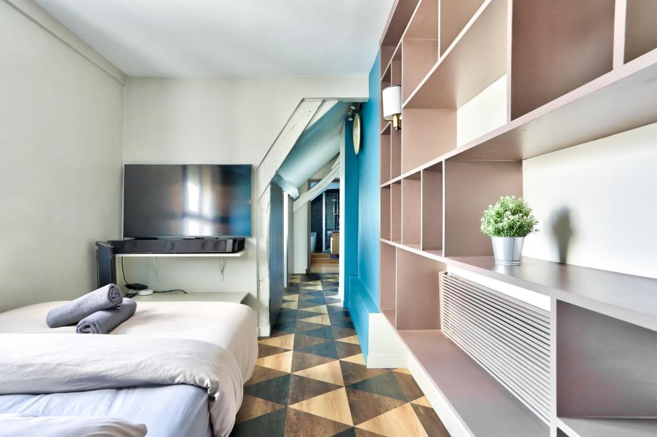 Le Marais Superb Apartment Terrace Paris Free Netflix Eksteriør bilde