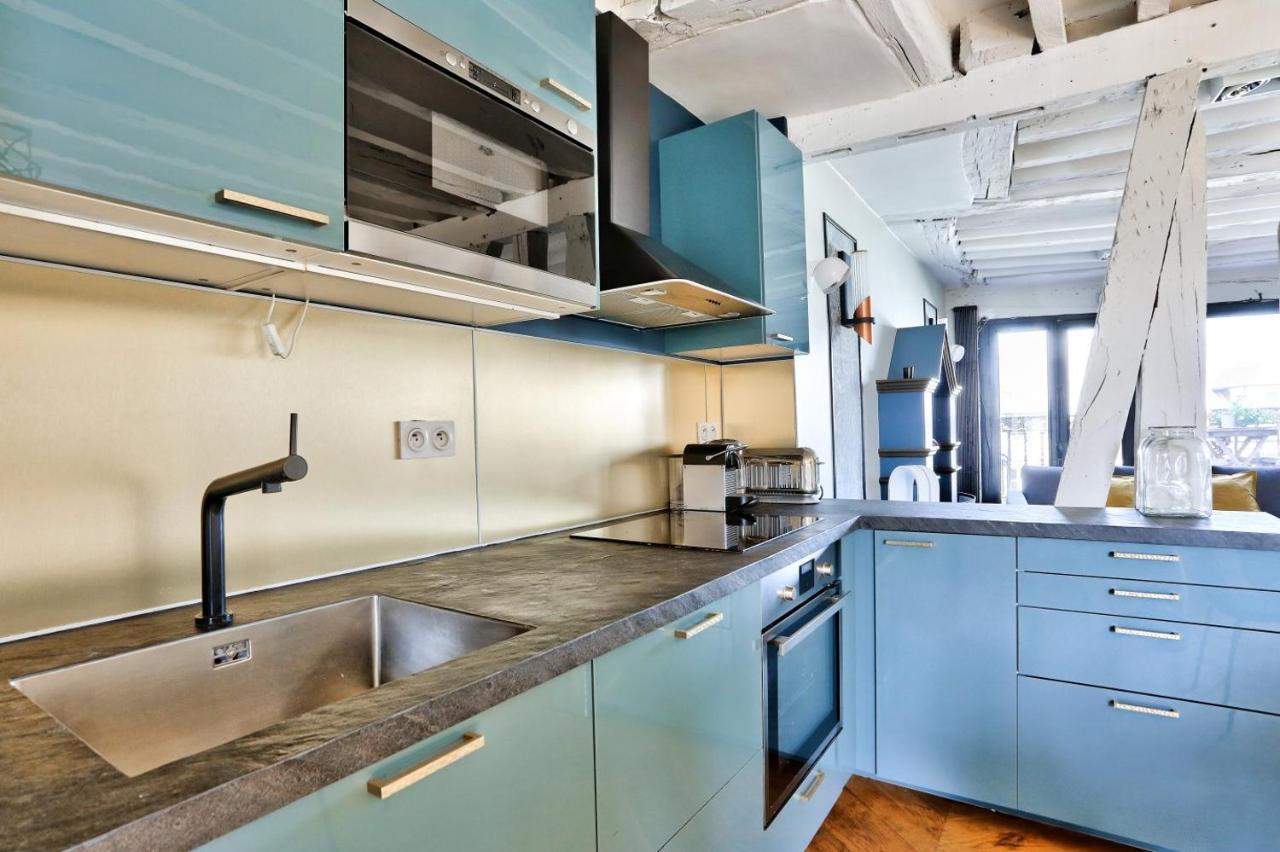 Le Marais Superb Apartment Terrace Paris Free Netflix Eksteriør bilde