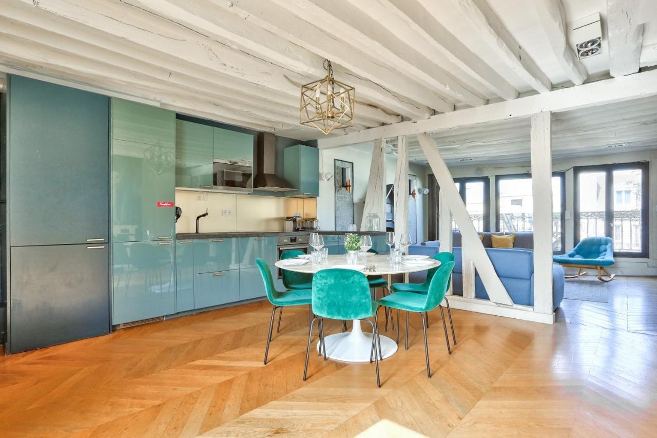 Le Marais Superb Apartment Terrace Paris Free Netflix Eksteriør bilde