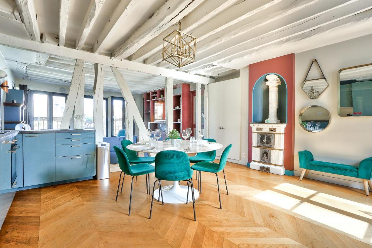 Le Marais Superb Apartment Terrace Paris Free Netflix Eksteriør bilde