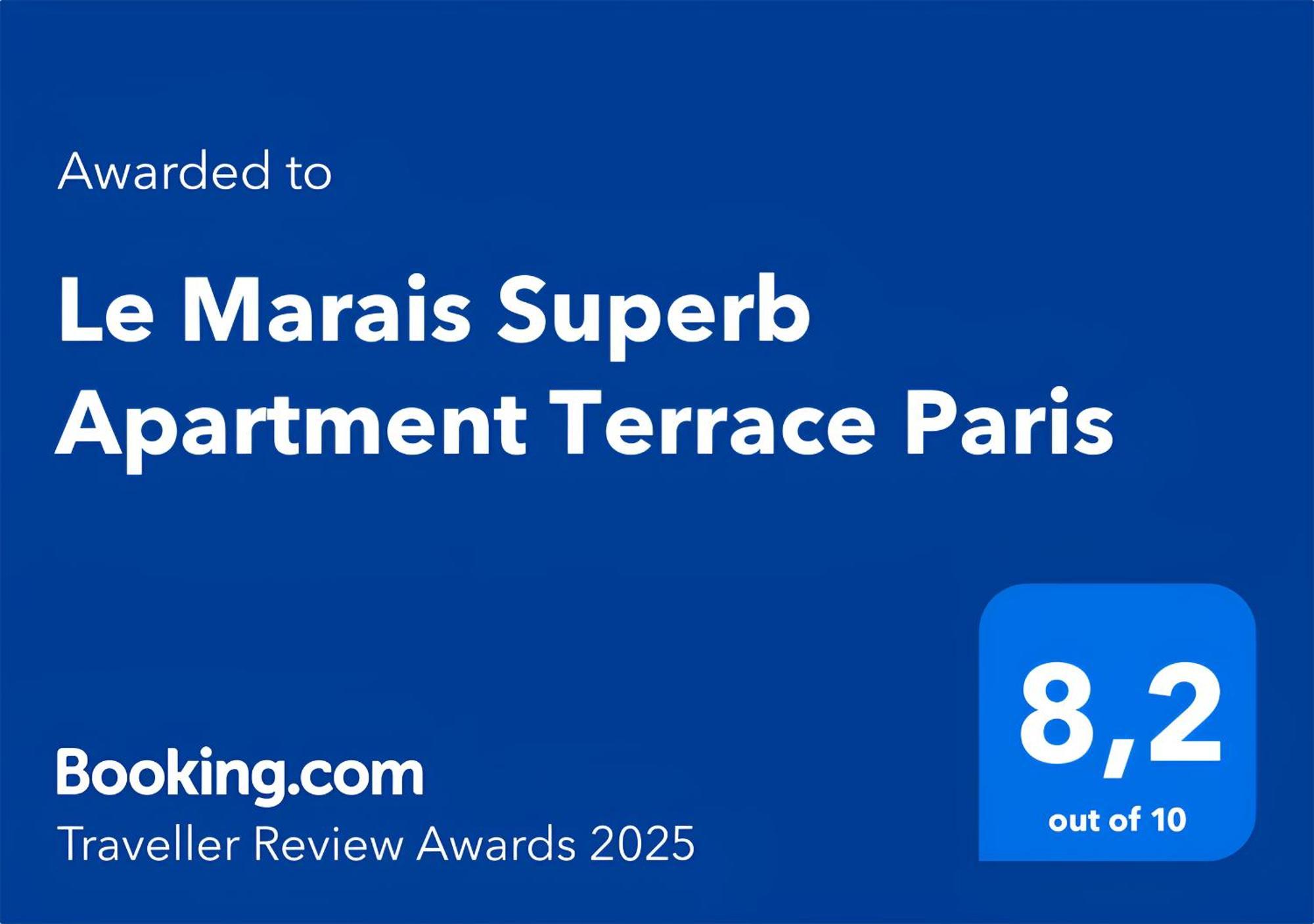 Le Marais Superb Apartment Terrace Paris Free Netflix Eksteriør bilde
