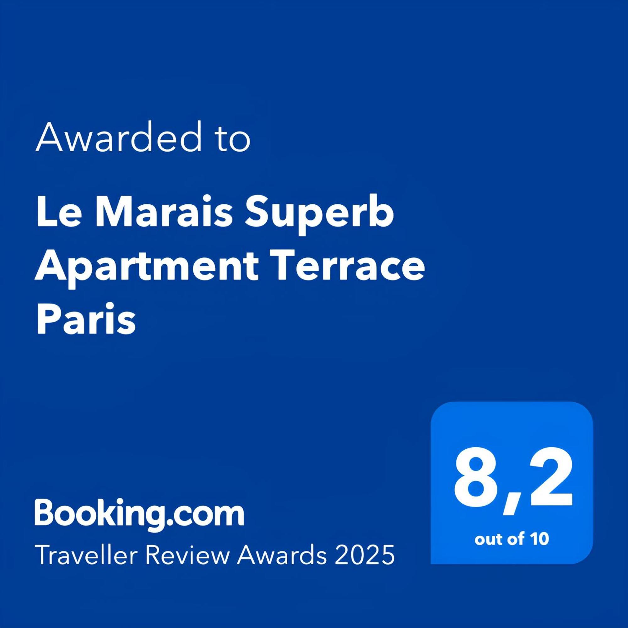 Le Marais Superb Apartment Terrace Paris Free Netflix Eksteriør bilde