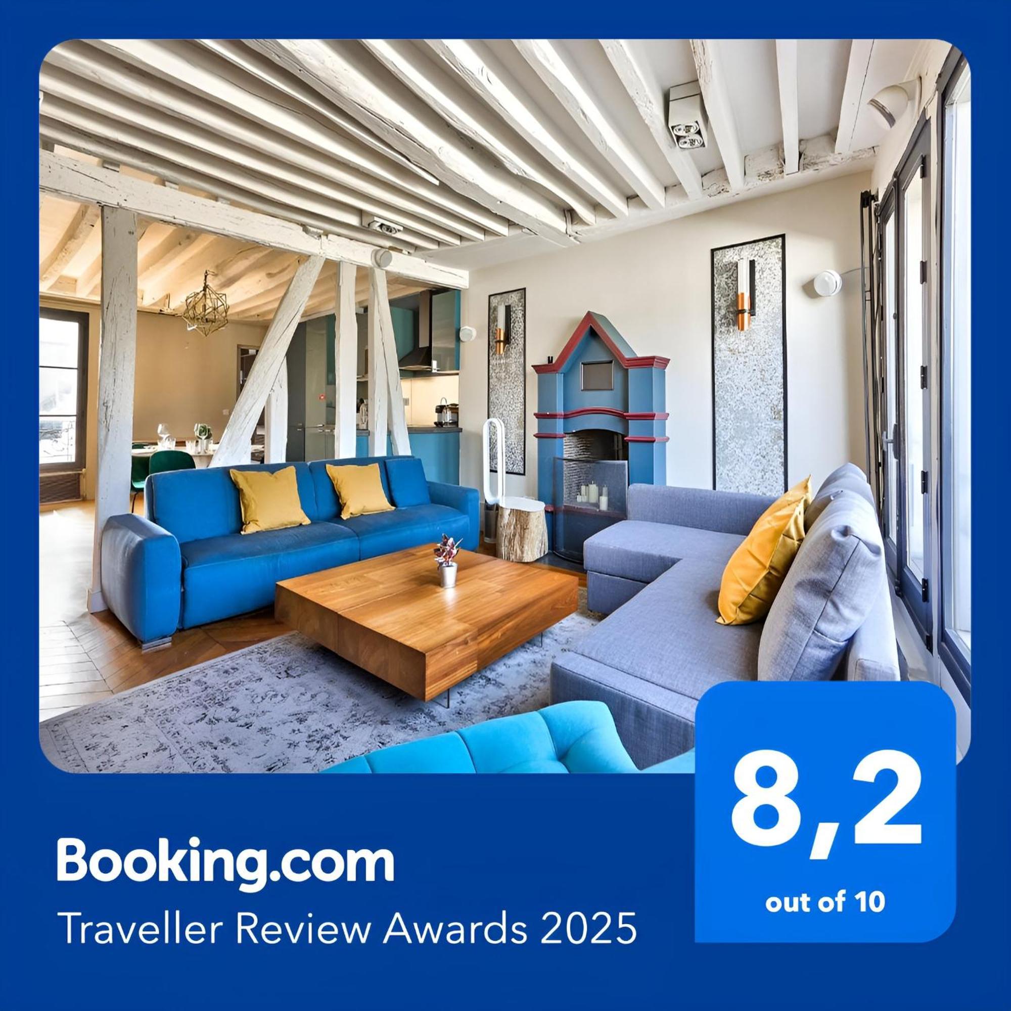Le Marais Superb Apartment Terrace Paris Free Netflix Eksteriør bilde